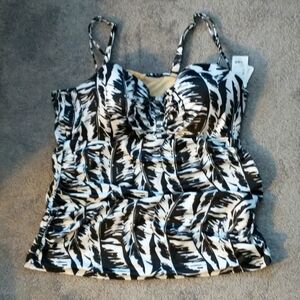 Two-piece Cacique Swimsuit by Lane Bryant, 2X